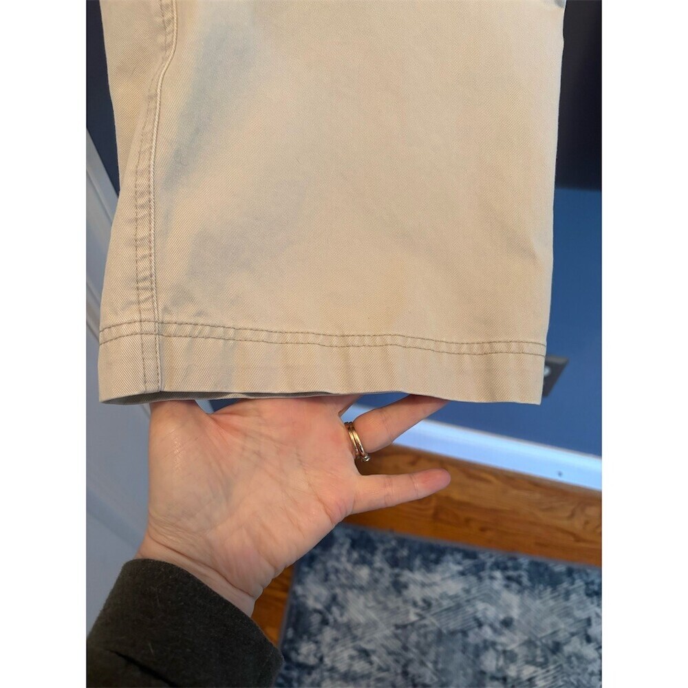 Old Navy Utility Pants Mens 36x34 Beige Khaki Straight Leg Workwear - Picture 4 of 10